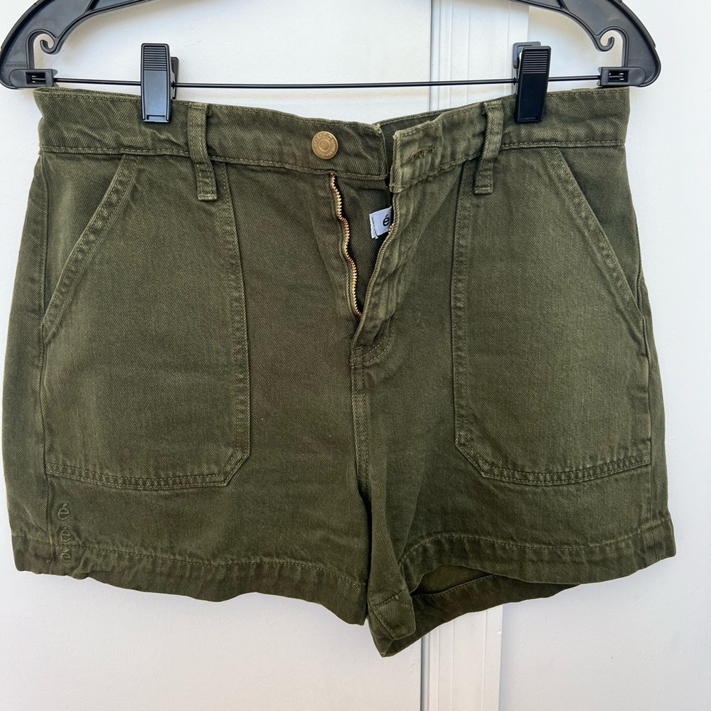 Ética Green Jean Shorts